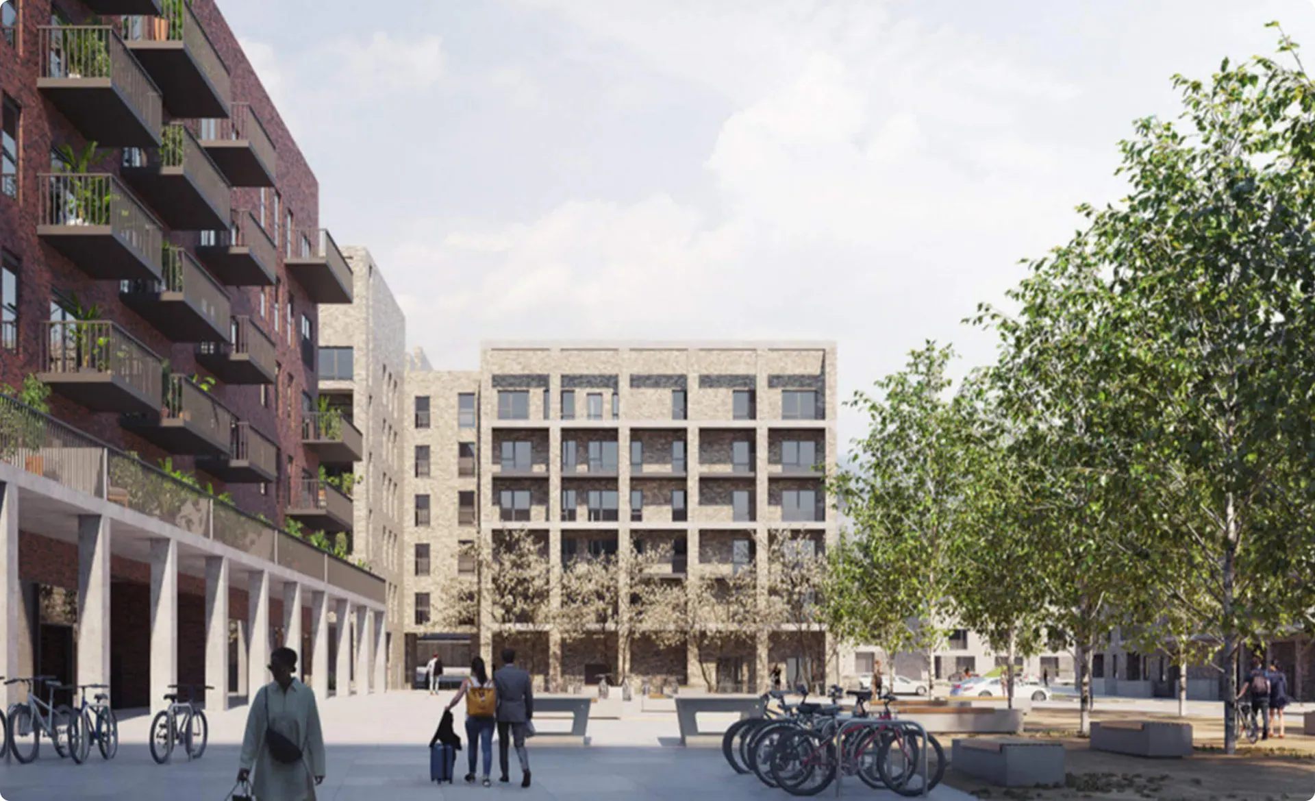 Shanganagh Castle, 550 Passivhaus social housing homes in Dún Laoghaire, Passive House design by Mosart
